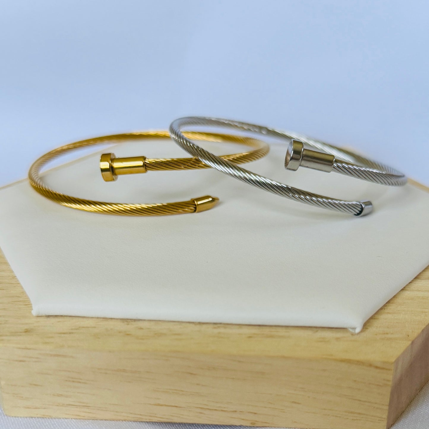 Steel Nail Bracelet