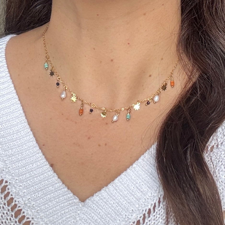Xio Star Gold Necklace