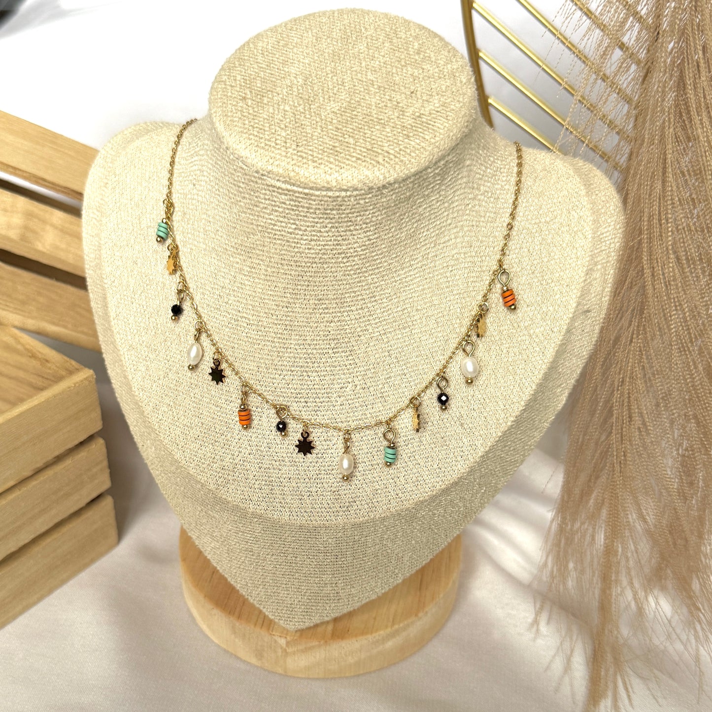 Xio Star Gold Necklace