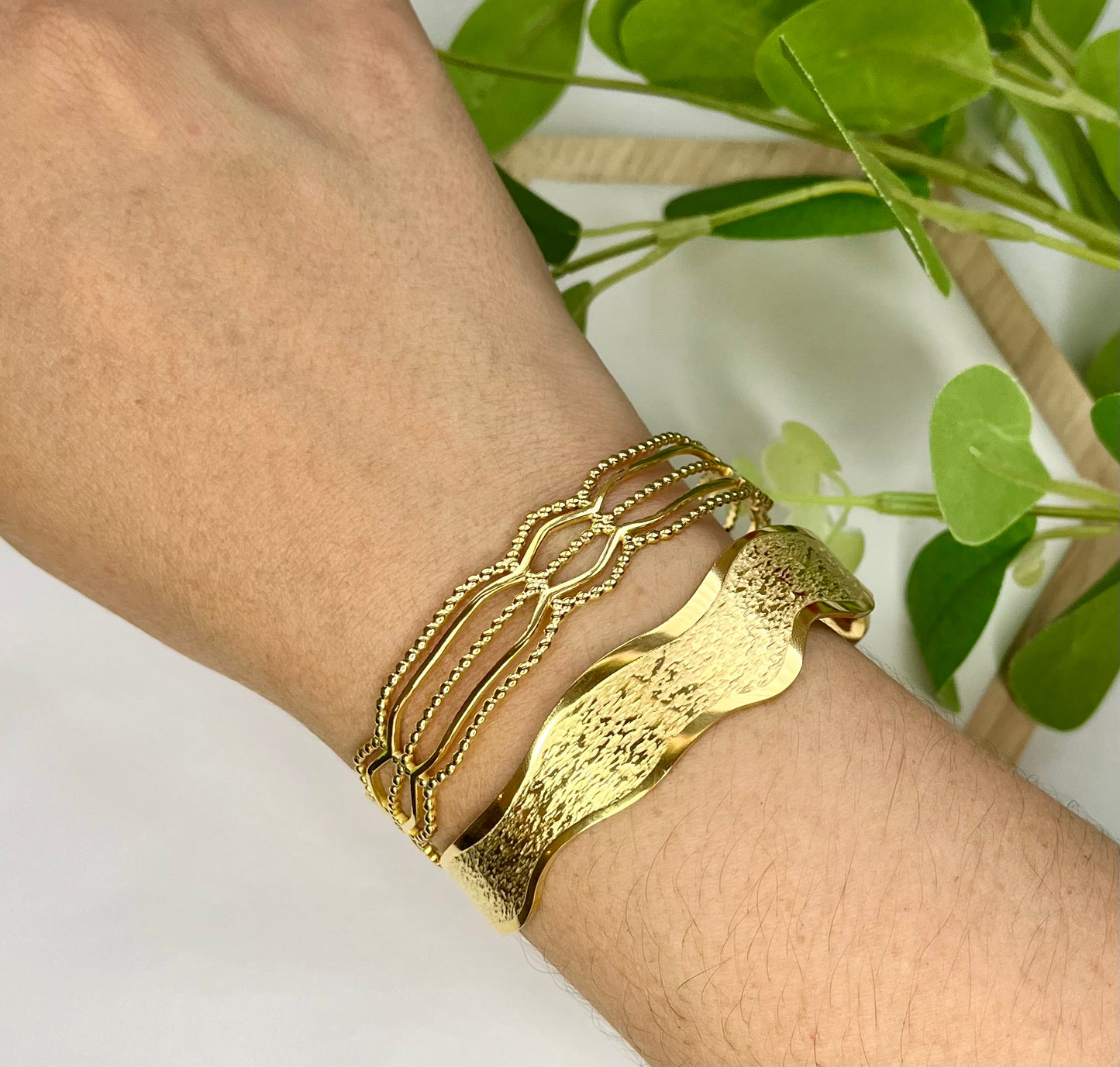 Cleo Gold Bangle