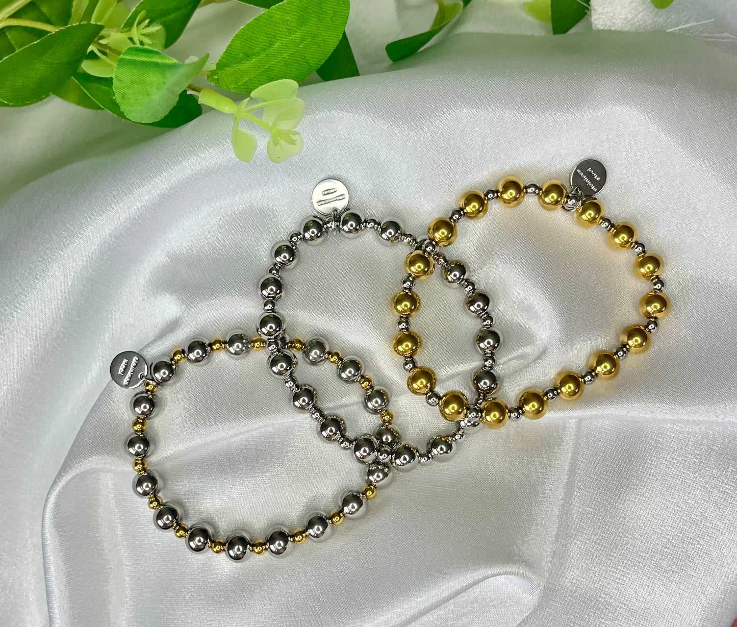 Silver & Gold Mery Bracelet