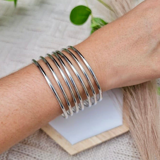Siete Pulseras/ Semanario Silver