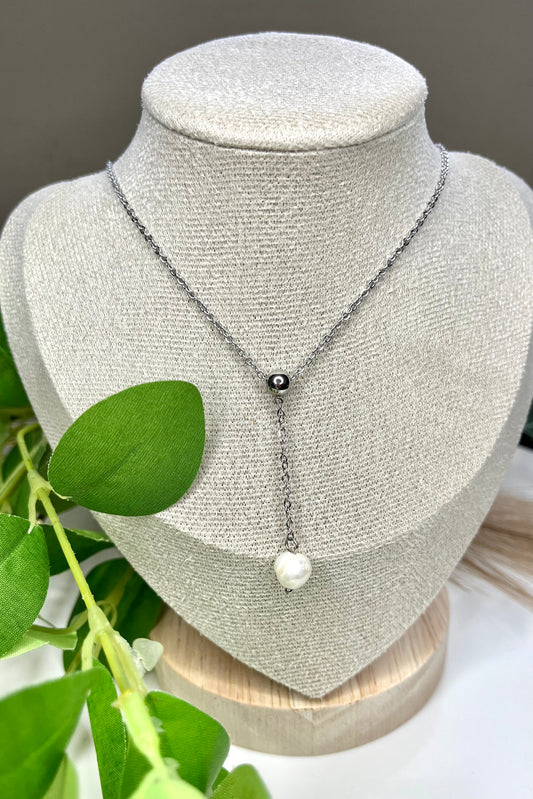 Pearl Silver Choker