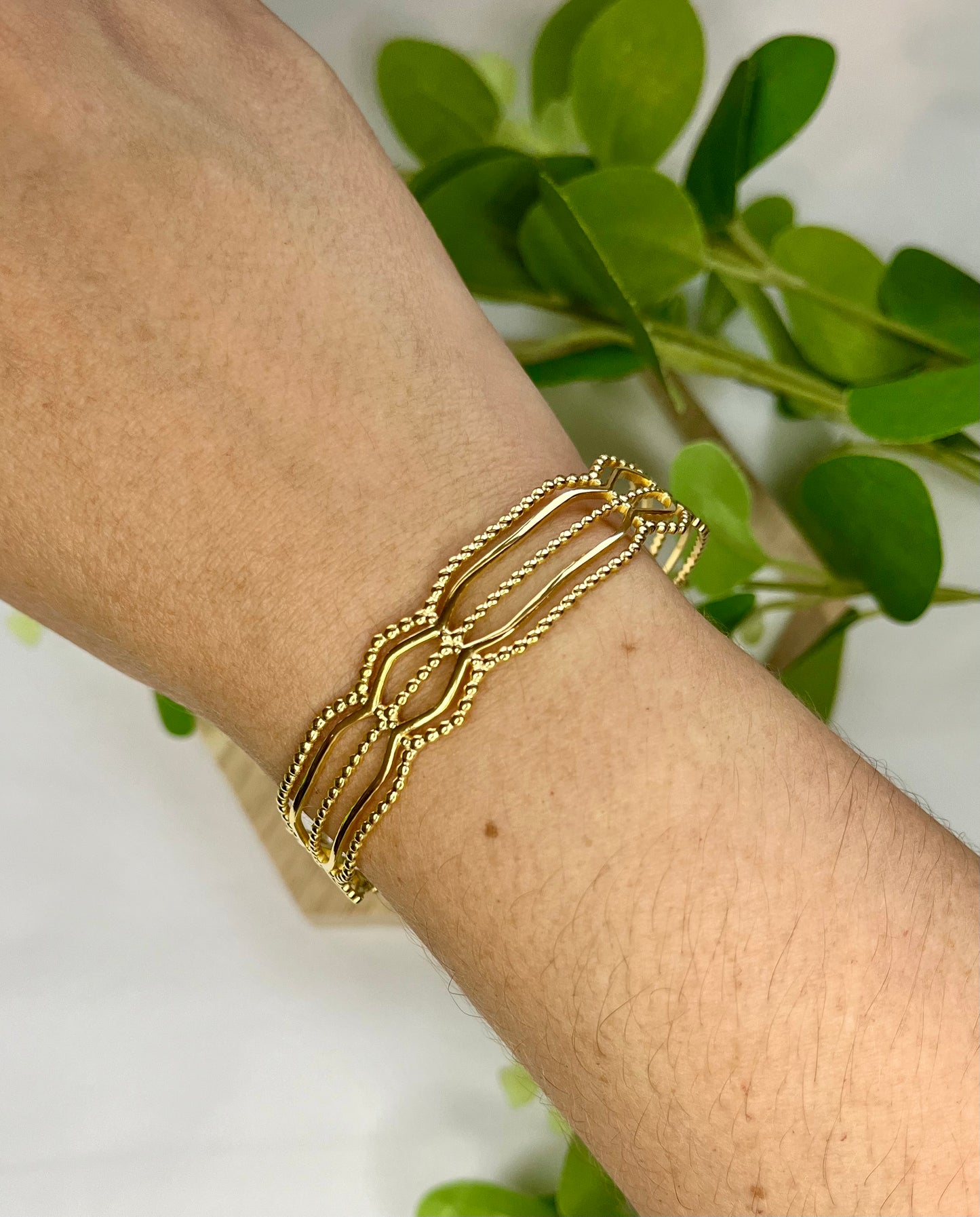 Cleo Gold Bangle