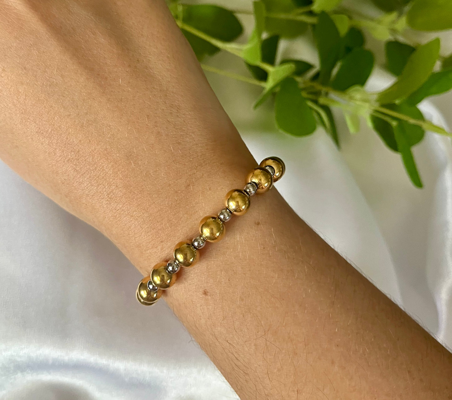 Gold & Silver Mery Bracelet